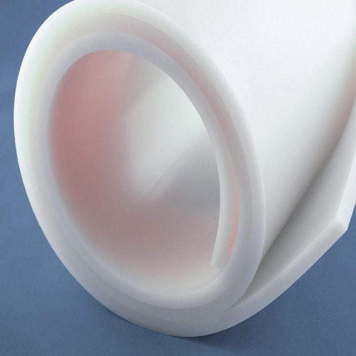 Feuille silicone épaisseur 3 mm - blanc - PM10025